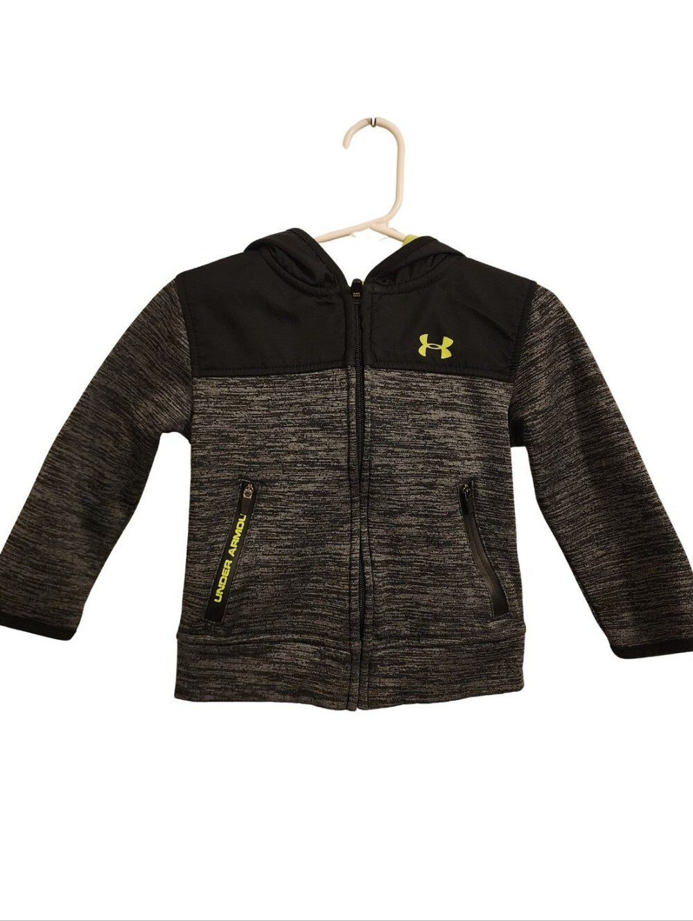 Under Armour Zip Up Hooded Jacket Boys 2T